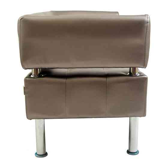 Диван Richman Office зі спинкою та підлокітниками 155*65*75H Сірий Київ