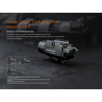 Фонарь Fenix GL23R з лазерним прицілом (GL23R) Винница - изображение 6