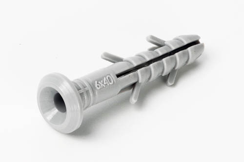 Дюбель быстрого монтажа 6*60 грибок (пач 100шт) полиэтиленовый APRO Ровно - изображение 1