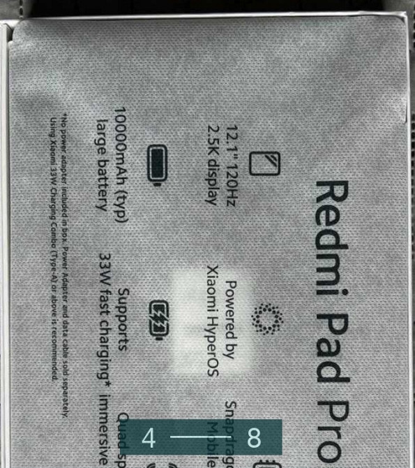 Планшет Xiaomi Redmi Pad Pro 6/128GB Graphite Gray. Київ - фото 4