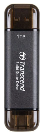 SSD накопитель Transcend ESD310C 1TB, USB Type C/A Gray (6900651) Киев