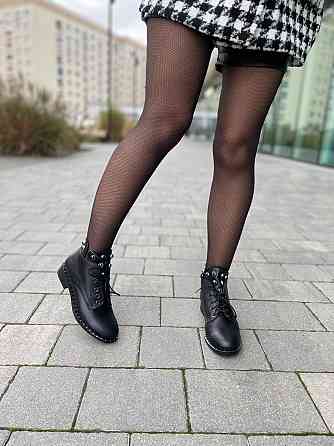 SOTHBY'S Черевики жіночі Sothby's чорні натуральна шкіра 37-40р. (Б-554/2 3544) Коломыя