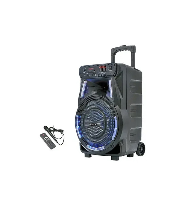 Акустична переносна колонка ZXX-7373 400Вт 12" 53х35х28см USB/SD/FM/BT/2MIC/ДК (1)/ 6839 (1 шт) Одеса - фото 2