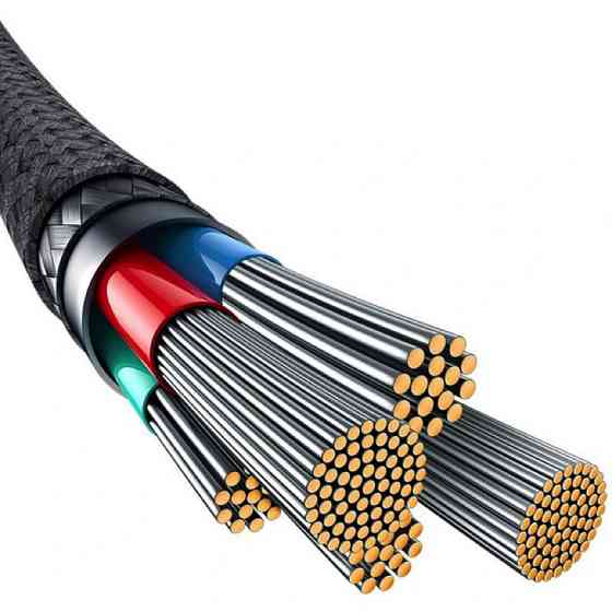 Кабель Baseus Unbreakable Series Fast Charging Data Cable Type-C to iP 20W 2m Cluster Black Киев