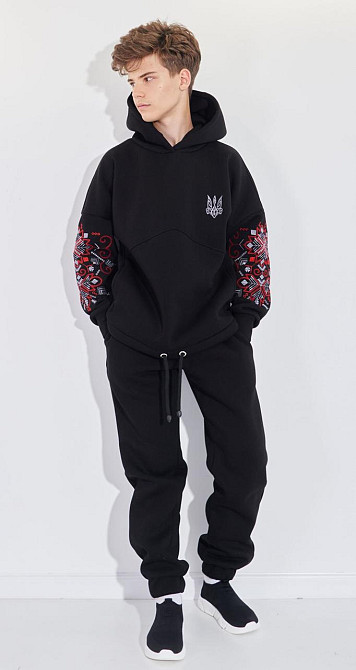 Теплий костюм з українською вишивкою (164 см) Київ - фото 9