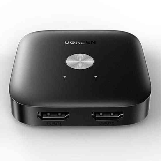 Перемикач HDMI 2.0 Ugreen CM333 (Чорний) Миколаїв