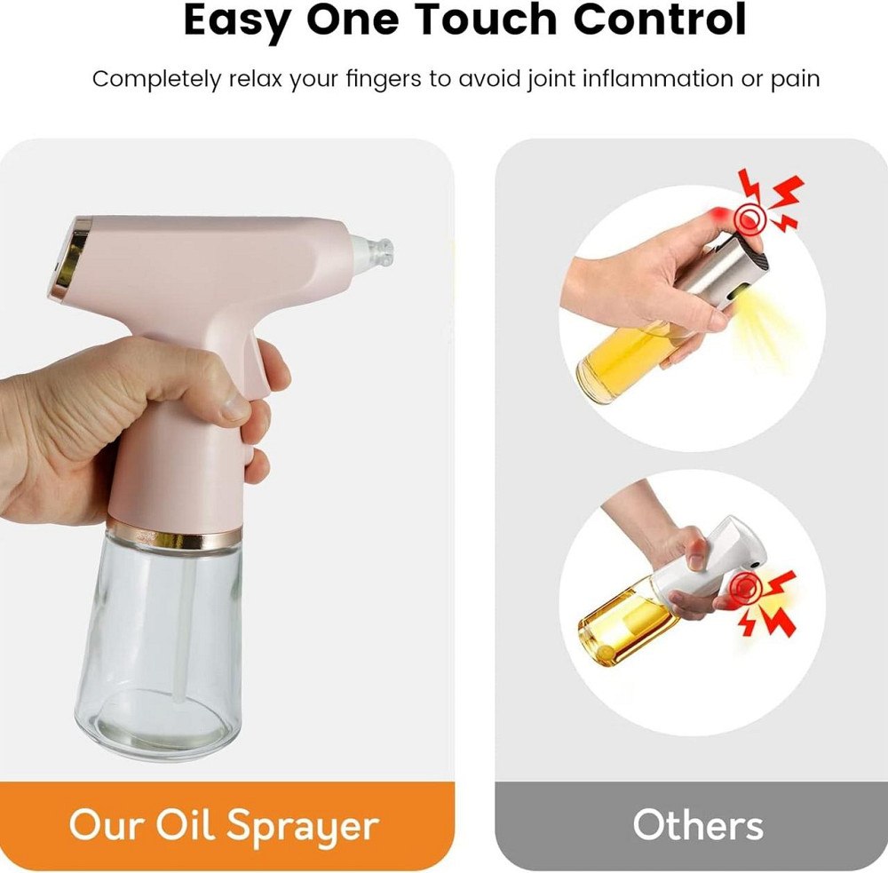 Электрический распылитель масла, 280 мл (Розовый) Черновцы - изображение 4