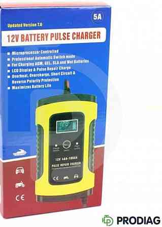 FOXSUR (12V 5A) - імпульсний зарядний (AGM, GEL) (опт, гурт, дроп) Киев