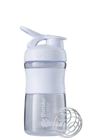 Шейкер спортивний (пляшка) BlenderBottle SportMixer Flip 20oz/590ml White Кам'янське