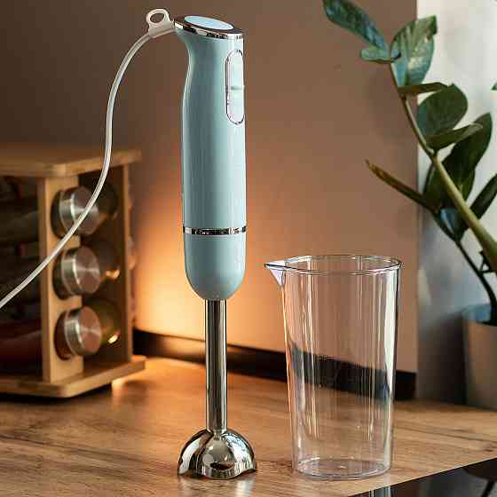 Ручной блендер Sokany 1726, 300 Вт, голубой Киев