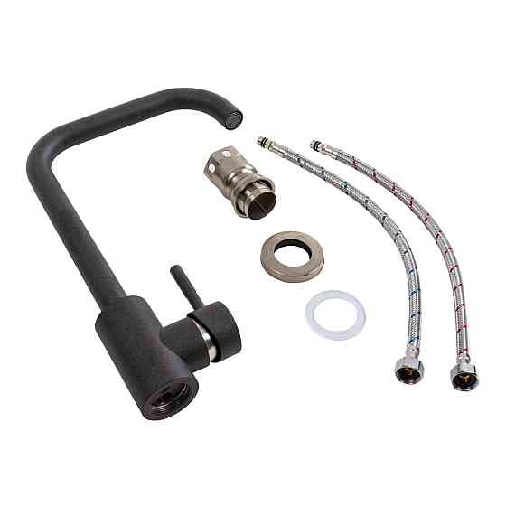 Змішувач кухонний VALESO NS02B (3008B) Карбон Коломыя