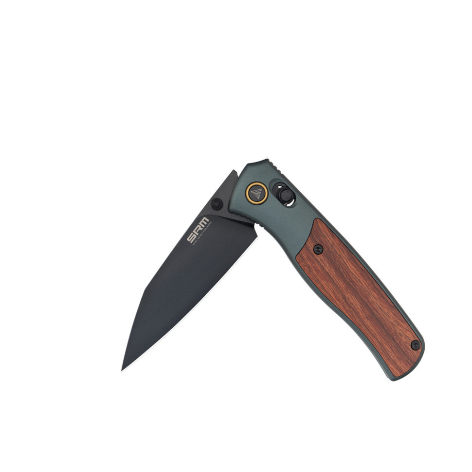 Нож складной SRM Medal 259L-AG, коричневый Ровно - изображение 8