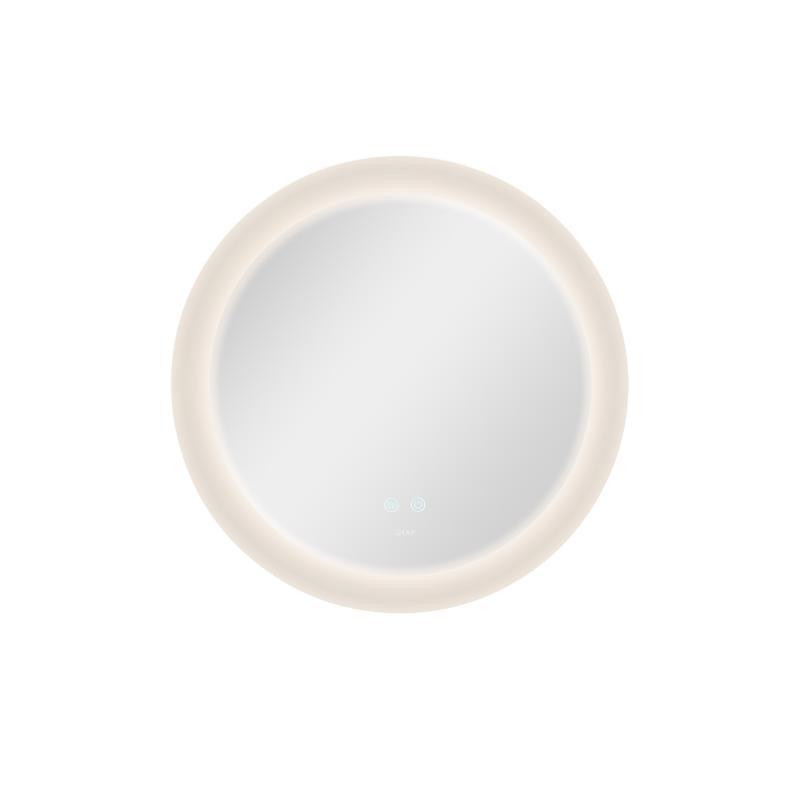 Зеркало настенное круглое сенсорное Qtap Taurus (TA1) R600 с LED-подсветкой Touch, с антизапотеванием Харьков - изображение 6