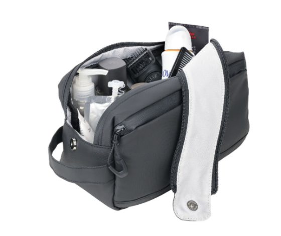 Сумка-косметичка Troika Black Washbag 2 полиэстер (32 х 15 х 4.5 см) Черный Винница