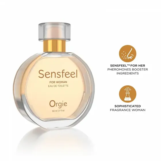 Жіночі парфуми з феромонами Orgie – Sensfeel for Woman (50 мл), квітково-фруктовий аромат Львів