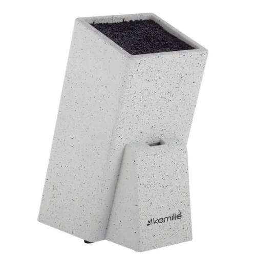 Підставка для ножів 10,6*10,6*25,7см з наповнювачем 7614 KAMILLE Житомир - фото 11
