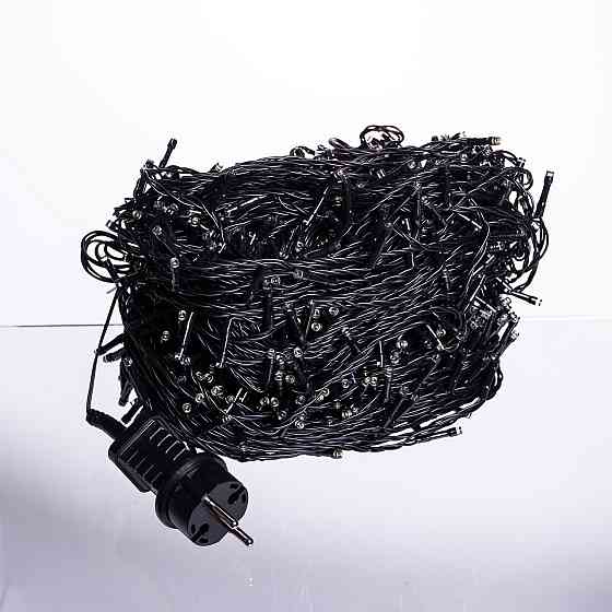 Garlando Гірлянда Різдвяна фея вулична 100 (м) 1000 LED чорний провід Жовтий CF1000L100MBY Коломия