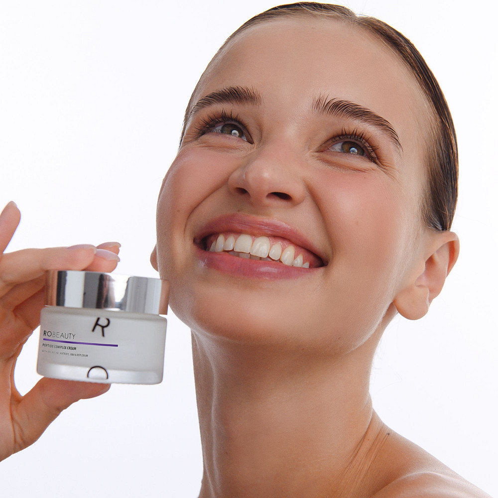 Пептидный крем с микроиглами от глубоких морщин RoBeauty 50 мл Киев - изображение 9