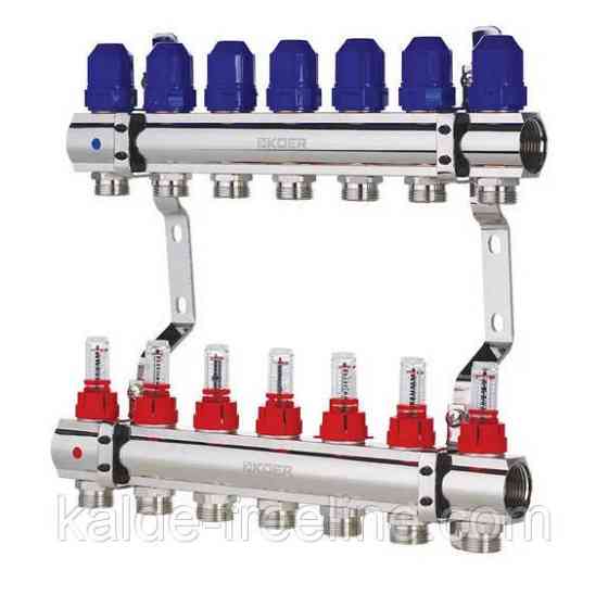 Колектор для теплої підлоги "Koer" на 7 контурів Харків