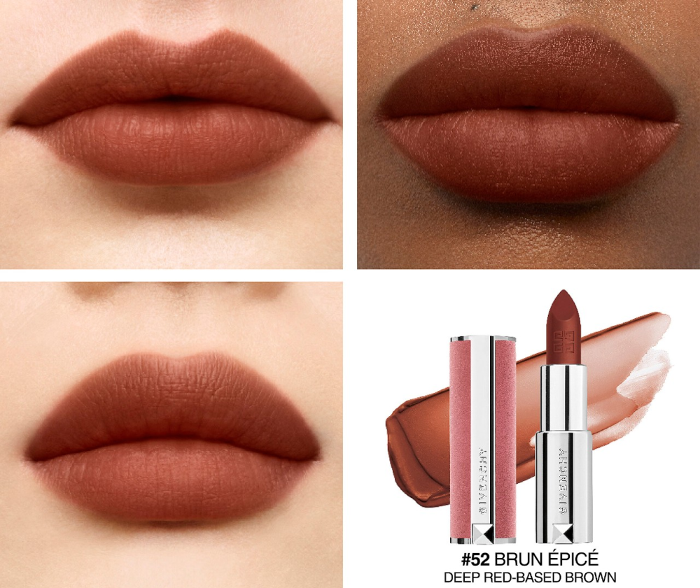 Помада для губ Givenchy (Живанши) Le Rouge Sheer Velvet 52 Brun Épicé - Deep Red-Based Brown Слов'янськ - фото 3