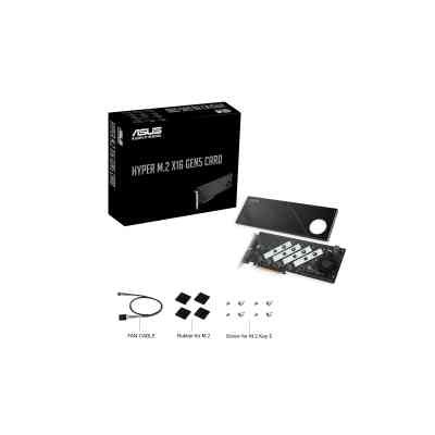 Плата расширения ASUS Hyper M.2 X16 PCIe 5.0 Expansion Card GEN 5 (90MC0CY0-M0EAY0) Винница