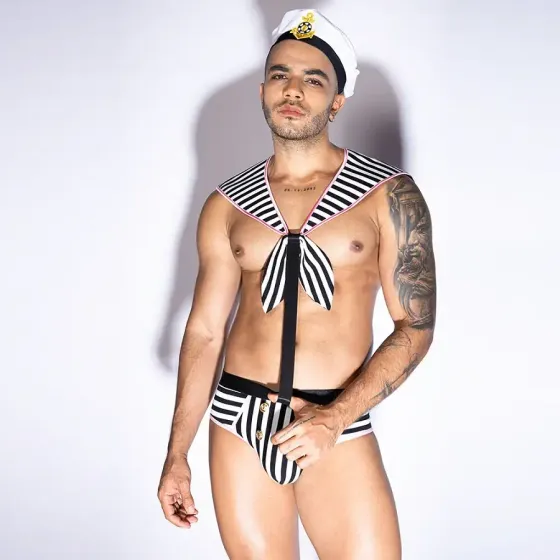 Чоловічий еротичний костюм морячка JSY 9153 One Size Львів