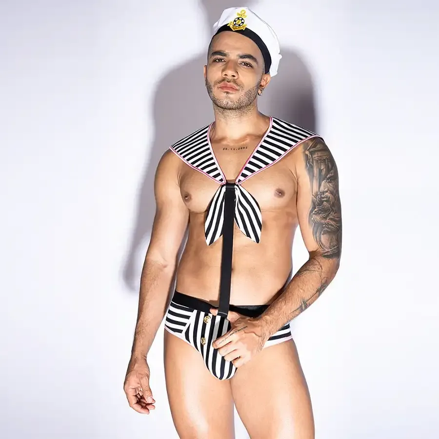 Чоловічий еротичний костюм морячка JSY 9153 One Size Львів - фото 2