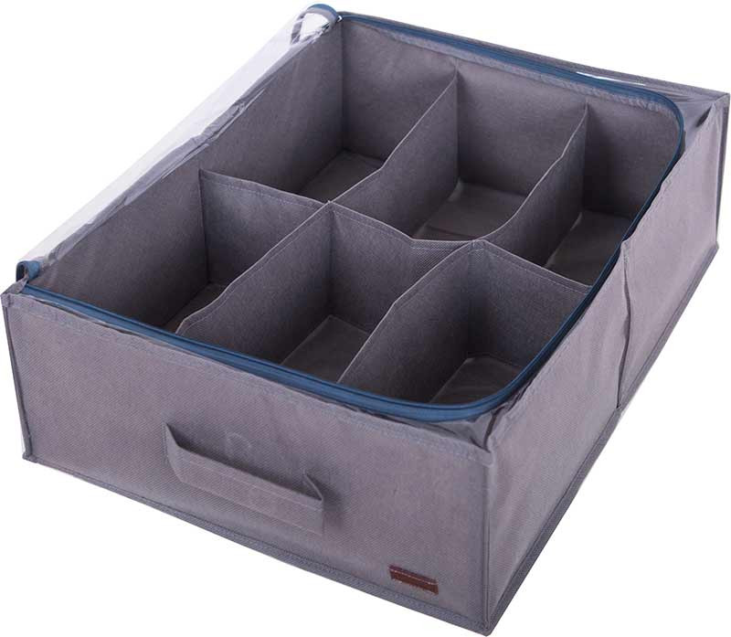 Органайзер для зберігання взуття на 6 пар Grey-O-6 (Сірий) Суми - фото 2