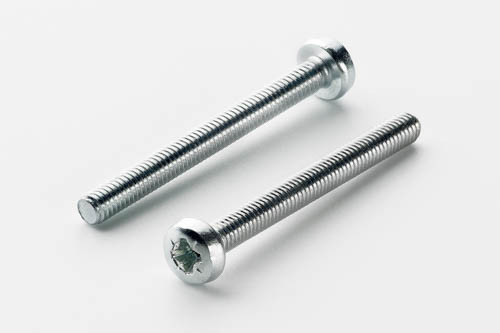 Винт метрический с цилиндрической закруглённой головкой М8*60 DIN 7985 кл. пр. 4,8 цинк белый (пач 20шт) APRO Ровно - изображение 1