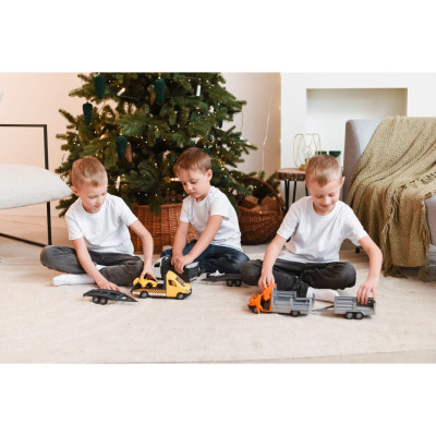 Спецтехніка Tigres Mercedes-Benz Sprinter бортовий з причіпом (помаранчевий) (39667) Вінниця - фото 8