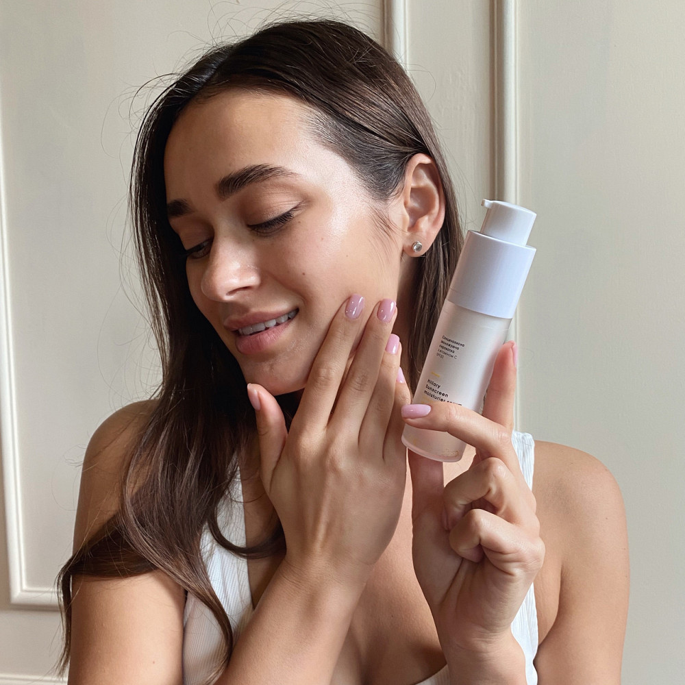 Сонцезахисна сироватка SPF 30 з вітаміном С + Базовий набір для догляду за шкірою обличчя нормального типу Київ - фото 9