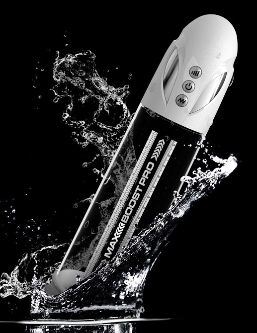 Помпа вакуммная Pipedream Pump Worx Max Boost Pro Flow белая, 30.6 см Sex Aura Киев - изображение 7