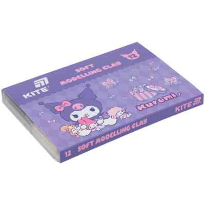 Пластилин Kite Kuromi восковий, 12 кольорів, 240 г (HK24-1086) Винница