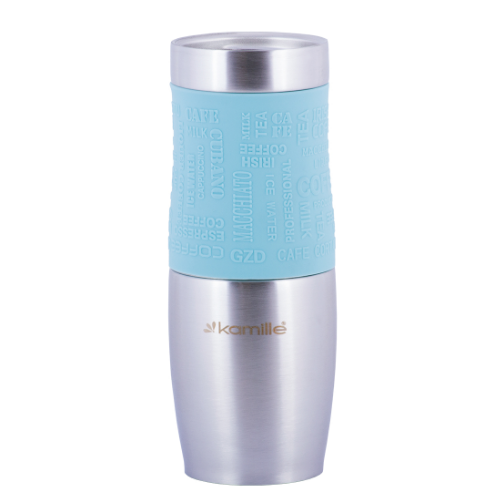 Термочашка 480мл нержавіюча сталь (мікс) KAMILLE 2051 Житомир - изображение 10
