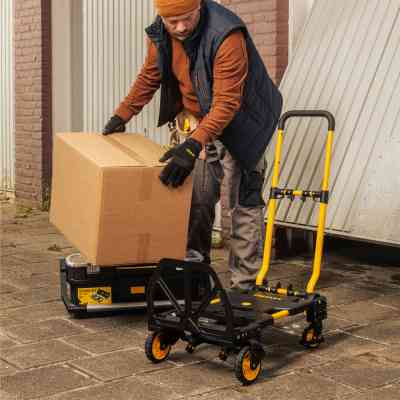Тележка грузовая Stanley раскладная, до 70/137кг, материал сталь, вес 7,4кг (SXWT-FT585) Винница