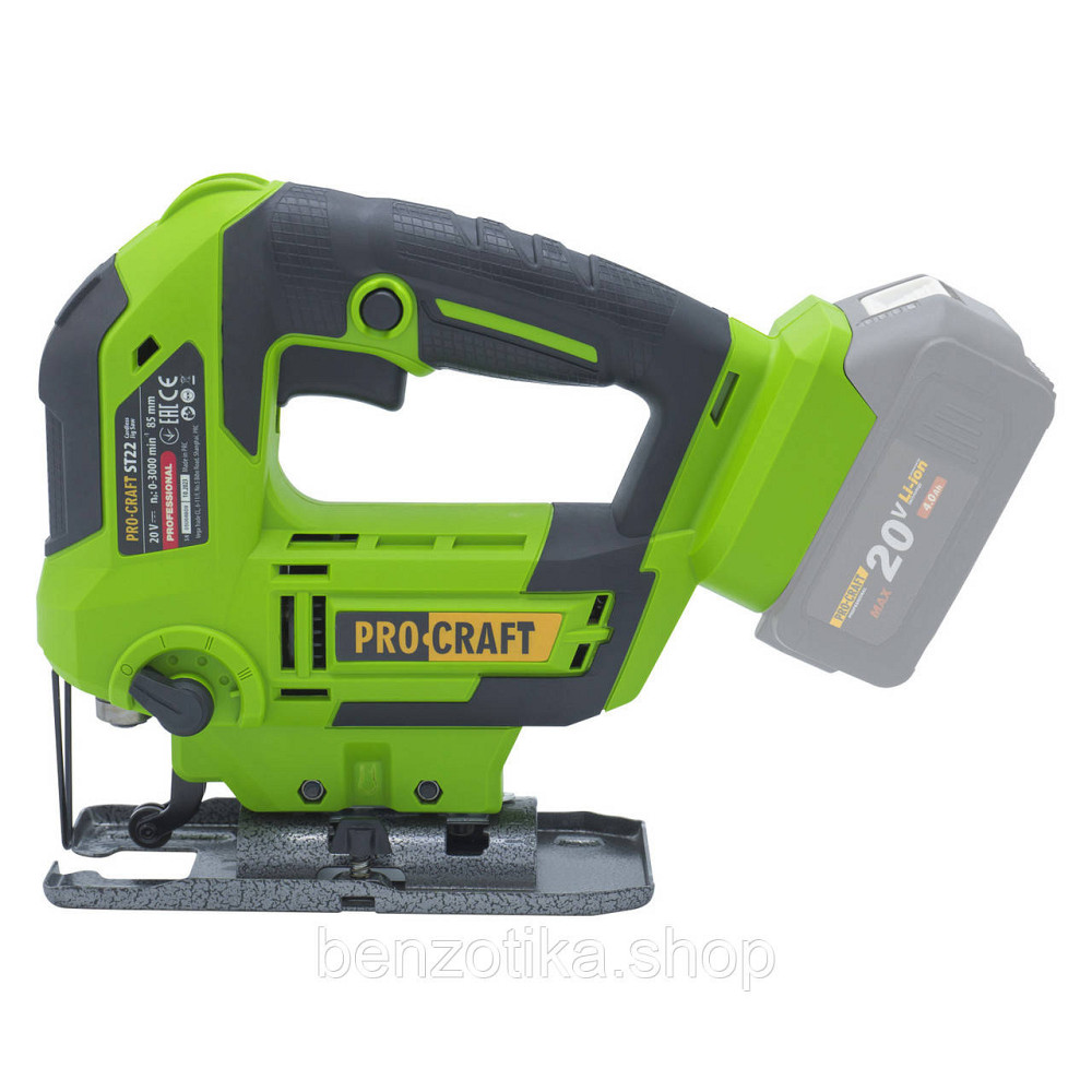 Акумуляторний лобзик Procraft ST22 (Без акб і зп) Київ - фото 1