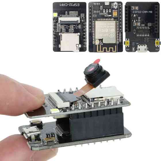 ESP32-Cam-MB Wi-Fi Bluetooth модуль з камерою OV2640, плата розробника для IoT та відеопроєктів Київ