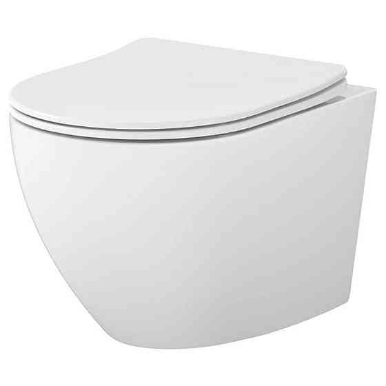 CET С502 DESSE VORTEX ОВАЛЬНИЙ З ДЮРОПЛАСТОВИМ СИДІННЯМ SOFT CLOSE (000031720) Київ