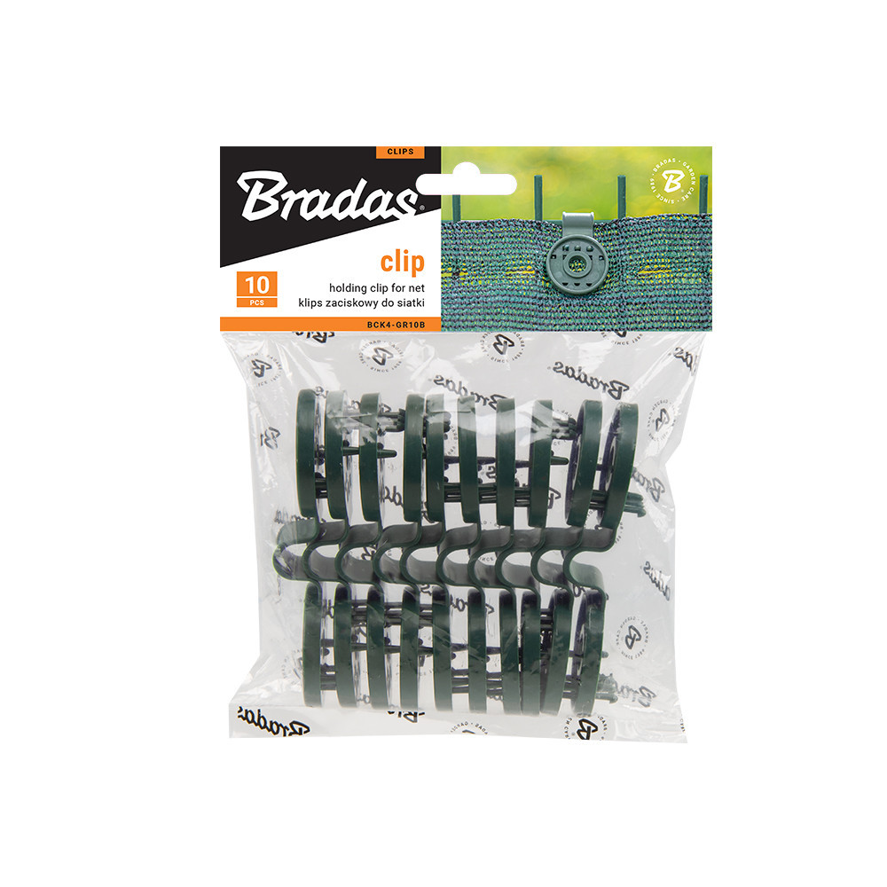 Зажим BUNGEE CORD CLIPS, 10 шт., зелений, BCK4-GR10B Київ - фото 4