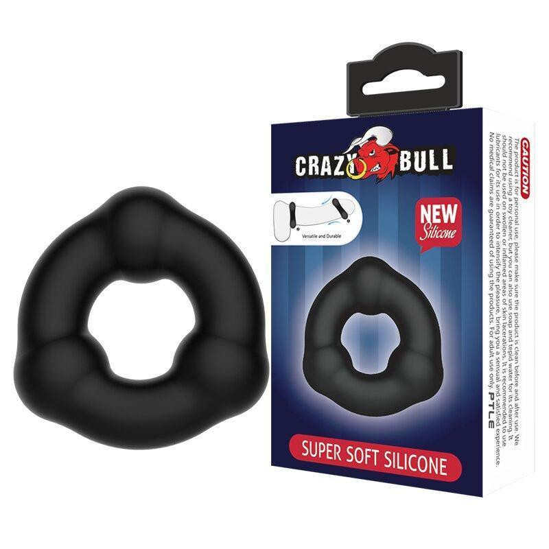 Эрекционное кольцо Crazy Bull SUPER SOFT TRIANGLE, BI-210183 Sex Aura Киев - изображение 1