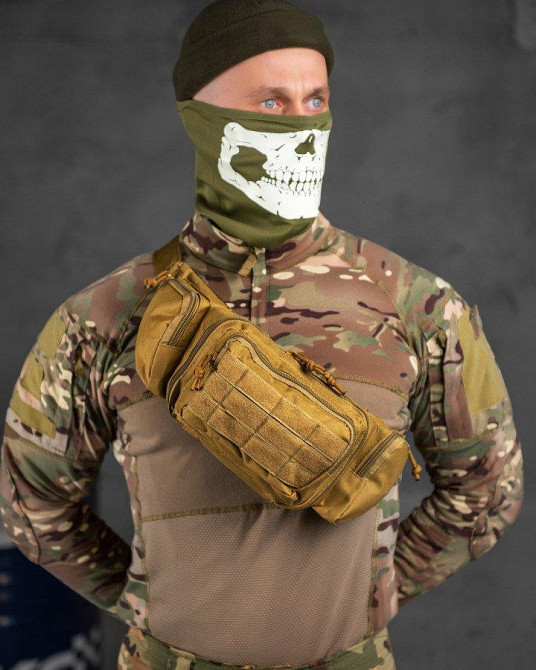 Тактична сумка на пояс MILITARY RANGERS кайот ВТ7592 Одеса - фото 1