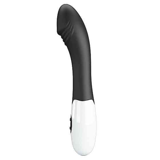 Вибратор для точки G Pretty Love Elemental Vibrator черный, 19 х 3.2 см Sex Aura Киев