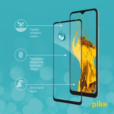 Стекло защитное Piko Full Glue MOTO E20 (1283126521270) Винница - изображение 5