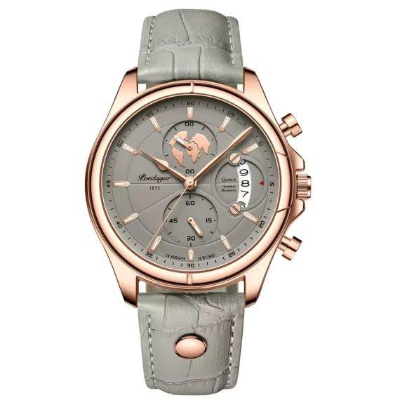 Мужские наручные часы Poedagar Earth (Серый) Винница - изображение 2
