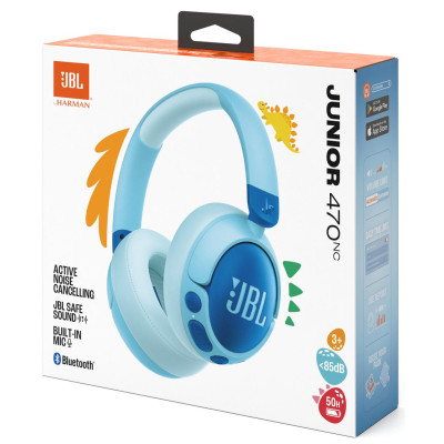 Наушники JBL JR 470 NC Blue (JBLJR470NCBLU) Винница - изображение 8