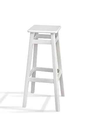 Табурет БАРНИЙ КВАДРАТНИЙ (80 см), білий Киев