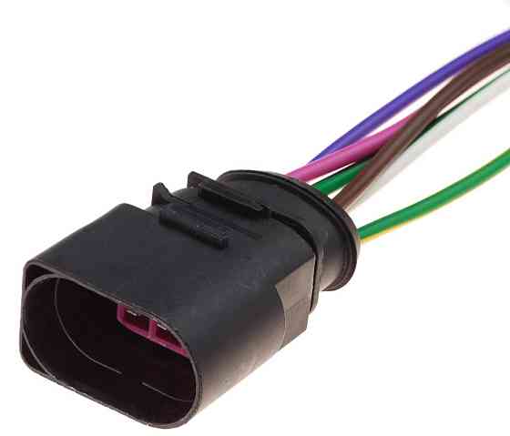 Разьем коннектор с проводом, 6-кон., Дат, Кислорода,  1J0973833,  VAG Германия, Франция, Audi, Bugatti, Porsche, Seat, Skoda, VW Киев
