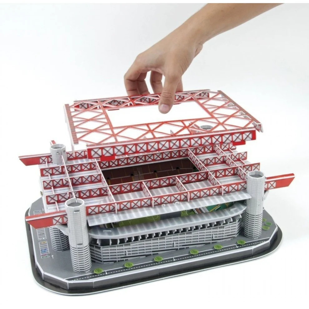 Стадіон Сан-Сіро. Величезні 3D пазли "Stadio san siro" Тривимірний конструктор-головоломка Кам'янець-Подільський - фото 8