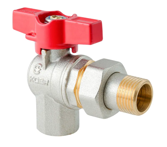 Кран с американкой угловой Koer Extreme KE.228-20 - 3/4