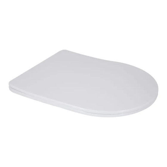 Сидіння-кришка для унітазу Mixxus SEAT COVER BEVEL-2006 460х360х40mm, з мікроліфтом (MI6733) ( 13544 ) Харків